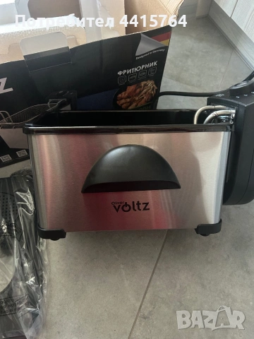 Нов фритюрник Oliver Voltz OV51980P – 2000W, 3 л, снимка 6 - Фритюрници - 53846679