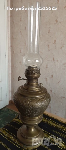 Голяма настолна газена лампа "Матадор 20"