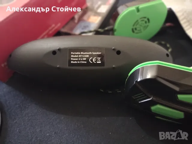 {ПОРТАТИВНА BLUETOOTH КОЛОНКА} DIVA BT 1230B BLUETOOTH SPEAKER, снимка 3 - Тонколони - 49129666