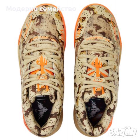 Баскетболни обувки  puma x lamelo ball mb 01 digital camo basketball shoes multicolor, снимка 3 - Маратонки - 46806907