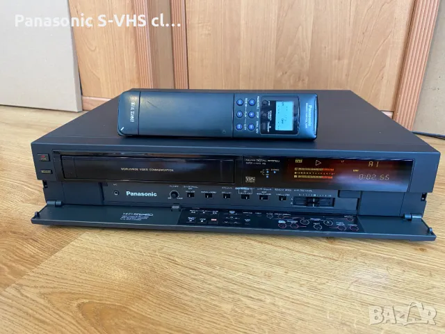 Panasonic NV-F55B Hi-Fi stereo VHS recorder, снимка 3 - Плейъри, домашно кино, прожектори - 49690137