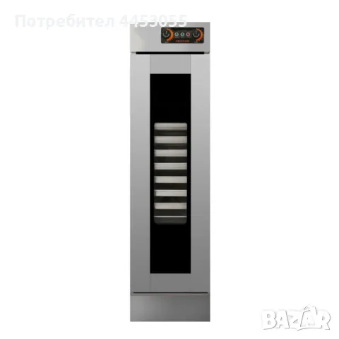 Електрически втасвател за 13 тави 60x40 см – вертикален модел с една врата