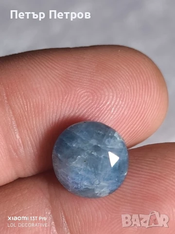 сапфир- метликовидно син- 11.40 ct, снимка 1