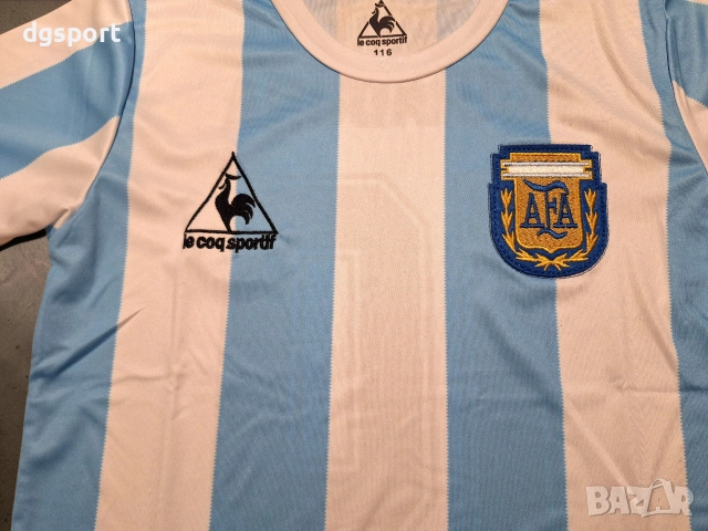 Детски екип на МАРАДОНА # Аржентина #ретро модел 1986!!!, снимка 4 - Футбол - 53118102