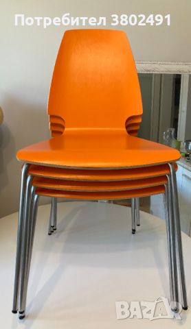4 столове  Ikea Vilmar, снимка 4 - Столове - 46399603
