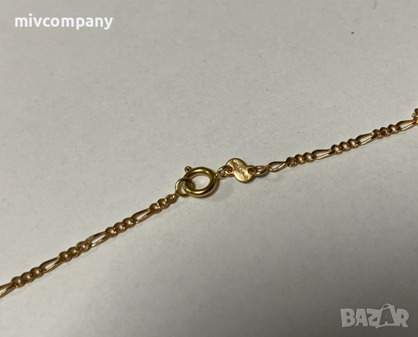 Златен синджир 3.44гр.45см., снимка 3 - Колиета, медальони, синджири - 52652159