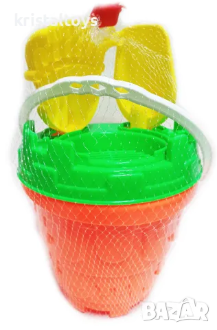 Кофичка за пясък с дръжка, сито, лопатка и търмък 