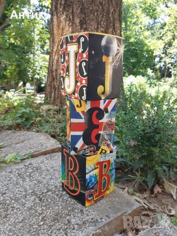 Стара Колекционерска Рубик Кутия от Уиски JB Rare , снимка 6 - Други ценни предмети - 46429051