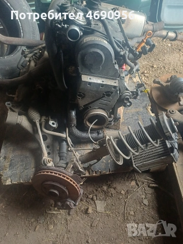 Двигател за Шкода Фабия 1.9ТДИ 101 коня работи., снимка 2 - Части - 53997043