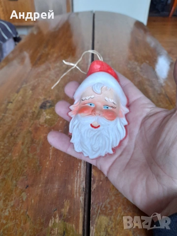 Стар Дядо Мраз #3, снимка 2 - Антикварни и старинни предмети - 53519759