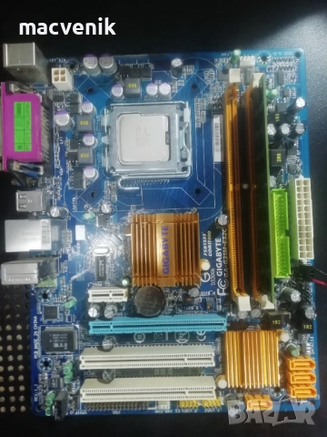 дъно gigabyte ga-g31m-es2c, снимка 2 - Дънни платки - 52169143