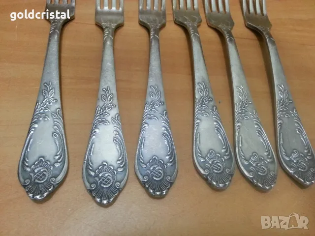 антикварни руски прибори за хранене , снимка 3 - Антикварни и старинни предмети - 29504248