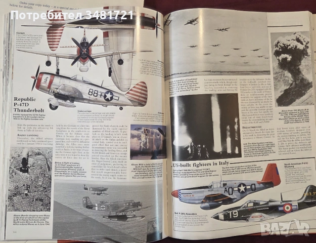 Енциклопедия на въздушните сражения 1911-1045 / The Aerospace Encyclopedia of Air Warfare, снимка 9 - Енциклопедии, справочници - 53749784