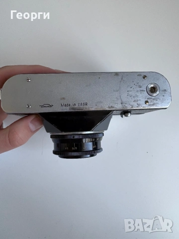 Лентов фотоапарат Zenit-B, снимка 3 - Фотоапарати - 53665985