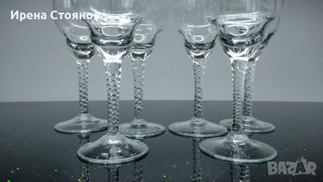 Комплект 6 чаши за ракия, кристалин Bohemia. , снимка 18 - Чаши - 45718775