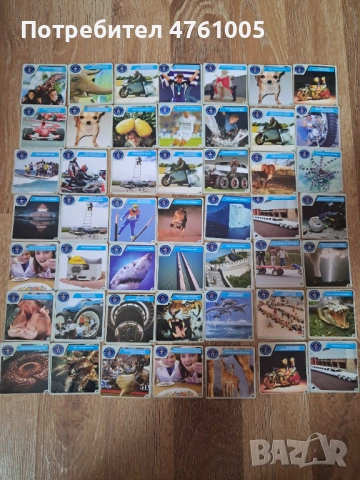 Колекция картички рекорди на Гинес