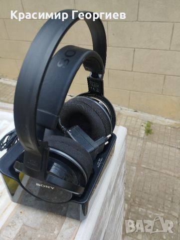 Слушалки Sony wireless headphones transmitter  , снимка 1 - Bluetooth слушалки - 45161314