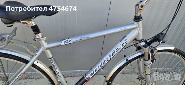 Алуминиев велосипед CORRATEC колело 28", снимка 4 - Велосипеди - 53813792