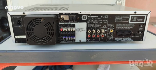 DVD player Panasonic SA-HT70#1, снимка 6 - Плейъри, домашно кино, прожектори - 50602238