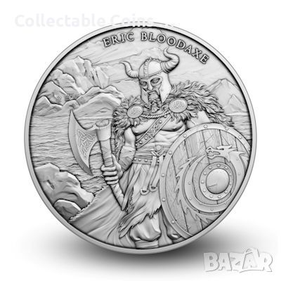 инвестиционно сребро ерик викингът, снимка 1 - Нумизматика и бонистика - 45582468