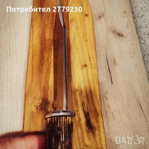 Ловен много масивен нож от колекция , снимка 16 - Колекции - 50754843