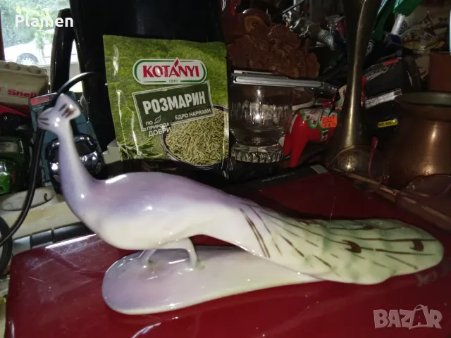 Порцеланов паун на Изида, снимка 1