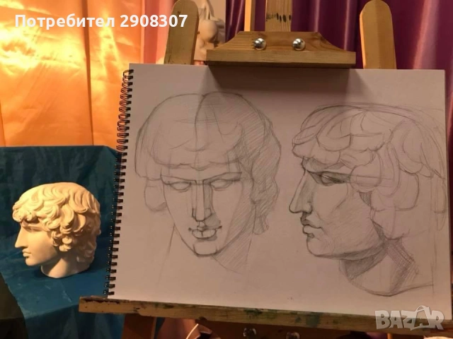 школа по рисуване кандидатстуденти портфолио