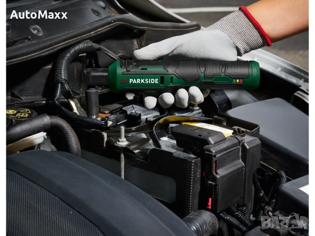 Акумулаторна тресчотка 1/4" Parkside 4V, снимка 4 - Винтоверти - 53619139