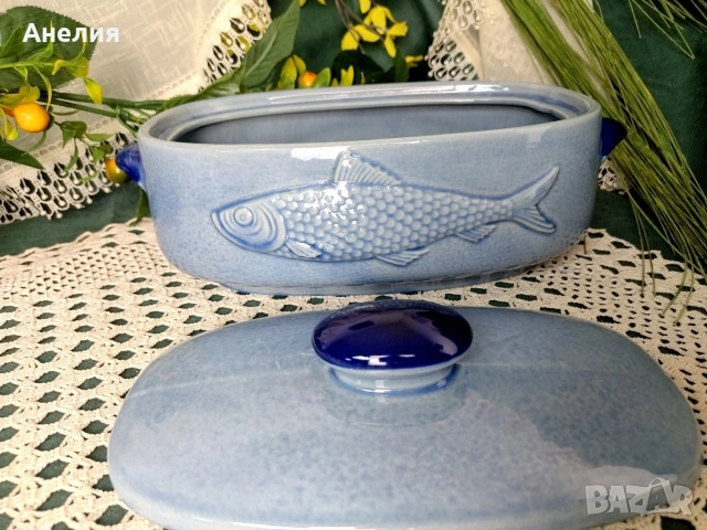 Терин с риба от Германия , снимка 2 - Чинии - 52761699