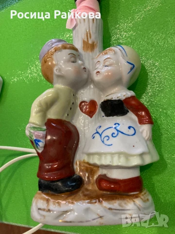 Нощна лампа, снимка 8 - Антикварни и старинни предмети - 50976235