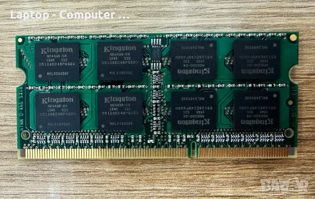 Рам памет за лаптоп 8GB DDR3 Kingston ValueRAM - KVR16LS11/8, снимка 2 - RAM памет - 47827740