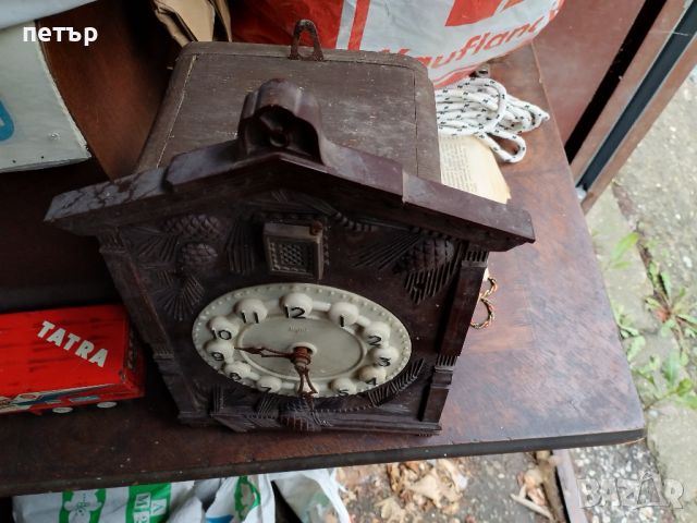 Часовник кукувица за части, снимка 4 - Антикварни и старинни предмети - 45581165