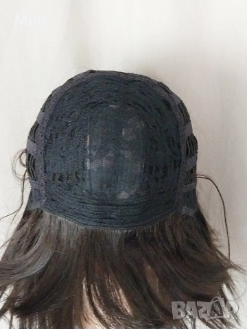 Кестенява перука/ боб /, снимка 8 - Аксесоари за коса - 52349635