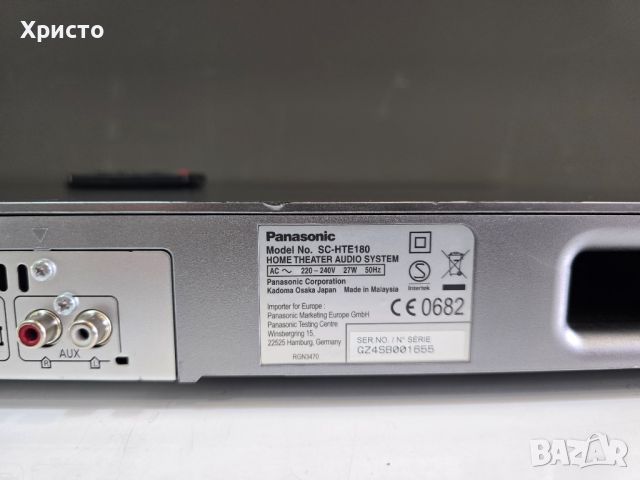 panasonic sc-hte180 saundbar, снимка 9 - Аудиосистеми - 46103333