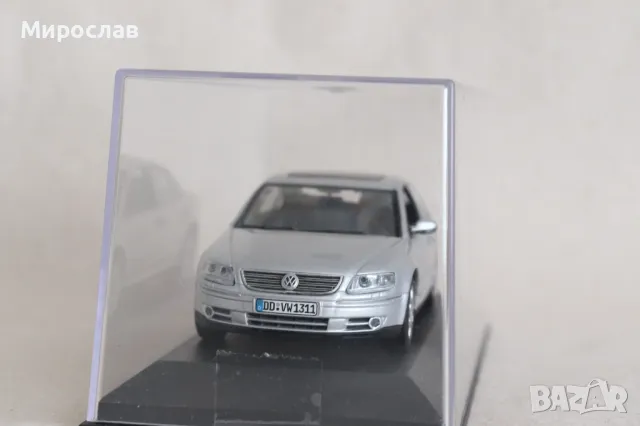 1:43 MINICHAMPS VW PHAETON КОЛИЧКА МОДЕЛ, снимка 3 - Колекции - 49430986