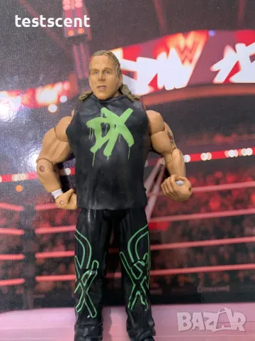 Екшън фигура WWE HBK Shawn Michaels The Heartbreak Kid DX Ring Rage Шон Майкълс играчка, снимка 8 - Колекции - 48506835