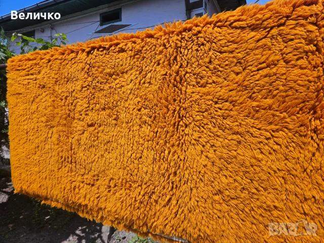 Вълнен китеник цвят "старо злато"