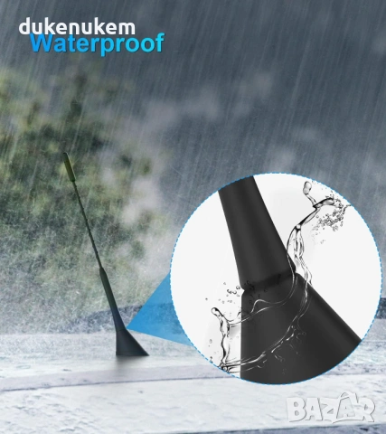 Универсална автомобилна радио антена 28 см – мощно DAB/FM приемане, снимка 6 - Аксесоари и консумативи - 53029635