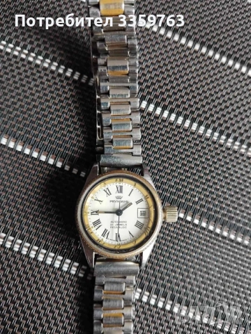 Швейцарски автоматичен часовник PRYNGEPS – 21 камъка, INCABLOC, Swiss Made, снимка 2 - Дамски - 53989251