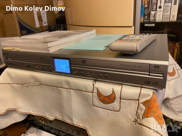 SHARP DV HR 400 Combo DVD + HDD Recorder. Rare!, снимка 2 - Плейъри, домашно кино, прожектори - 52793643