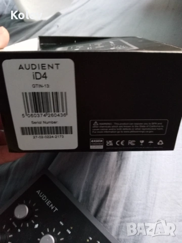 Audient iD4 MKII USB аудио интерфейс, снимка 5 - Ресийвъри, усилватели, смесителни пултове - 53085408