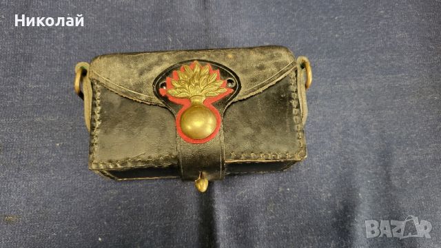 Италия, чанта, паласка на карибинерите края на 19ти век, снимка 3 - Антикварни и старинни предмети - 45899003