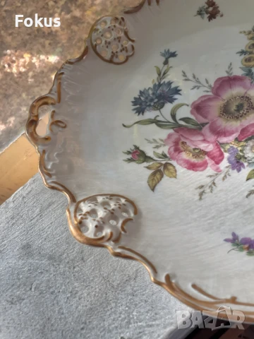 Стар порцелан колекционерска чиния плато поднос ROSENTHAL, снимка 4 - Антикварни и старинни предмети - 51169761