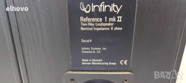 Тонколони Infinity Reference 1 mk II #1, снимка 6 - Тонколони - 46607110