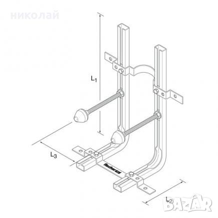 стойка за санитарен фаянс fischer lc plus, снимка 4 - Други стоки за дома - 46791784