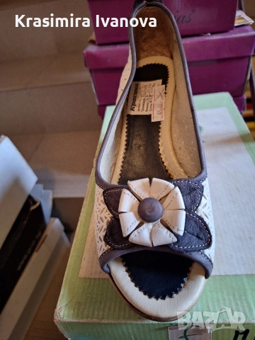 нови обувки естествена кожа , снимка 5 - Дамски ежедневни обувки - 54209599