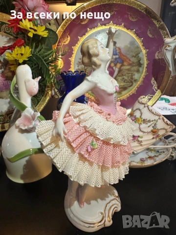 Dresden Lace Germany  производство след 1949 г Код P2107, снимка 6 - Декорация за дома - 54153408