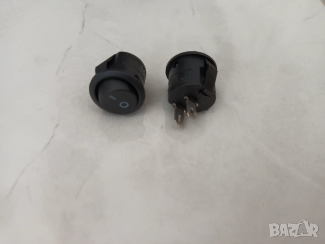 Бутон, прекъсвач, копче 12V 220V 3A 6A 20A, светещ бутон, снимка 6 - Друга електроника - 49296986