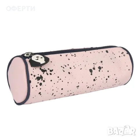 Несесер Pink Black Splashes ?8x22см арт No213480, снимка 1 - Раници - 46931852