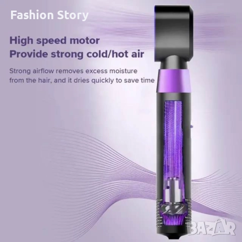 Сешоар с отрицателни йони 3в1,маша,сешоар,гребен,3000W, снимка 2 - Сешоари - 51847950